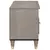 TV ormar s ladicama Siva 80 x 33 x 46 cm Čvrsto drvo manga