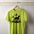 Camiseta Majica sa štampanim printom Cam 436, Muška, Limeta
