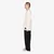 Majice Y-3 Pleated Oversized Long Sleeve Tee Chalk White M