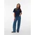 VERO MODA Majica VMSARA METTE mornarska/bela