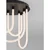 TOPAZ STROPNA SVJETILJKA CRNA LED 55W 240V 3850Lm IP20 3000K