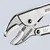 Samozaporne klešče 250mm (z obeskom) KNIPEX 83589