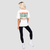 GymBeam Prague T-shirt Cream