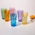 Ekstra veliki Gigi XXL RAINBOW kozarci 700 ml 6 kosov