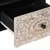 TV ormar s pohranom Bijelo 70 x 33,5 x 46 cm Čvrsto drvo manga