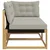 Sekcionalna sofa s jastukom Bijela 162,5 x 83 x 73 cm