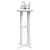 Stol za bar Bijelo 55 x 55 x 107 cm Polietilen