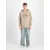 ALPHA INDUSTRIES Majica bež/rjava/krvavo rdeča/bela
