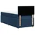 Vidaxl Box spring postelja z vzmetnico modra 90x190 cm blago