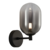 Zidna lampa ALIAS 1xG9/8W/230V crna/siva