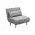 Atelier del Sofa Fotelja Folde Svetlosiva
