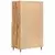Visoka komoda boja hrasta artisan 60x36x110cm konstruirano drvo