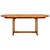 Vrtni stol od masivnog bagremovog drva (150-200) x 100 x 75 cm