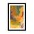Plakat s paspartujem živopisana abstrakcija - 20x30 no frame