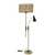 Aberto Design Podna lampa Forza , 165 cm, E27/E14, Krem