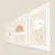 Wallity slika 3p3752softct-019, 3 dijela, 38 x 53 cm