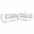 Kauč za dnevni boravak 2 pcs Crna 194 x 74,5 x 70,5 cm Baršun