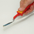 Knipex nož za električare 1000V VDE sa spljoštenim vrhom 180mm 98 55
