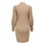Only Maternity Pletena obleka KATIA, rjava