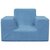 vidaXL Dječja fotelja plava od mekanog pliša