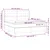 Vidaxl Box spring postelja z vzmetnico temno zelena 160x200 cm žamet