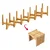 Extendable dish drying rack, bamboo, 9.5 x 12 x 9 cm - Westmark