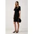 DKNY plisirana obleka