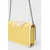 Usnjena torbica Tory Burch rumena barva