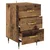 Noćni ormar Staro drvo 40 x 40 x 66 cm Konstruirano drvo