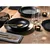 Creatable Jedilni Servis Magic Black Coupe, 12-Delni