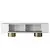 Hanah Home TV Komoda Bohem, 180x50x30 cm, Belo-Zlatne boje