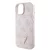Guess GUHCP15SP4TDSCPP iPhone 15 6.1 pink hardcase Crossbody 4G Metal Logo (GUHCP15SP4TDSCPP)