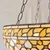 Endon 111882 - Viseći luster na lancu Tiffany MILLE FEUX, 3xE27/10W/230V, prečnik 45 cm