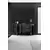 Hanah Home Luxe Komoda, Sivo-Zlatna