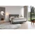 Esposa POSTELJA BOXSPRING 140 cm x 200 cm , tekstil siva