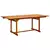 Vrtni blagovaonski stol (150 - 200)x100x75 cm od drva bagrema