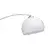 Brilliant - podna lampa VESSA 1xE27/60W/230V sjajni hrom/bela