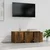 TV ormarić boja dimljenog hrasta 80x34x30 cm konstruirano drvo
