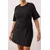 Trendyol Curve Ženska haljina Tbbaw26Ah00049, Crna