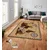 Conceptum Hypnose Tepih Asr Crpt-46, Pravougaoni, 140 x 220 cm, Smeđi