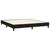 Vidaxl Box spring postelja z vzmetnico črna 180x200 cm blago