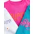 Superdry Majica Athletic modra/sivka/roza/bela