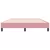 Box Spring krevet bez madracem ružičasti 160x220 cm baršun
