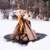 Kratki Baštensko ložište Sunny, Crno