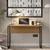 Hanah Home radni sto Nor2-S, 100 cm, hrast