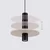 Sollux SL.1882 - Luster na sajli PELTA 1xGU10/10W/230V crna/krem