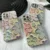 Maska Painting Flower za iPhone 16 Pro crvena