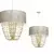 Luster na sajli ALMERIA 1xE27/60W/230V