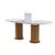 Hanah Home Trpezarijski sto Gusto - 2951, 180x77x90 cm, Beli