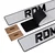 License Plate Holder (frameless, 2 pcs, Velcro)